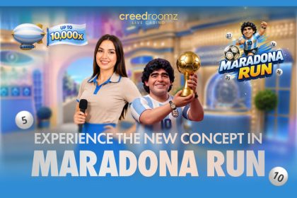 "Maradona Run" Launched by CreedRoomz as New Live Game Show with Official Rights