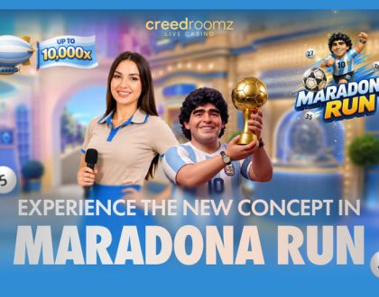 "Maradona Run" Launched by CreedRoomz as New Live Game Show with Official Rights