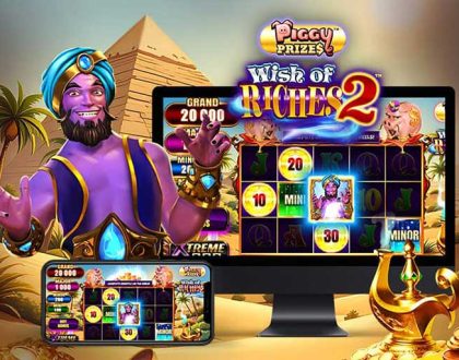 Piggy Prizes Wish of Riches 2 expands Greentube slot adventures
