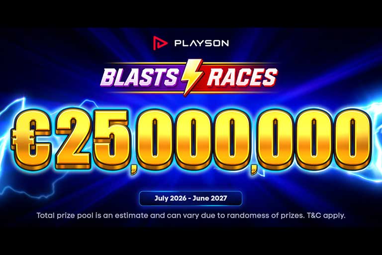 Playson launches BLASTS & RACES with €25 million prize pool campaign