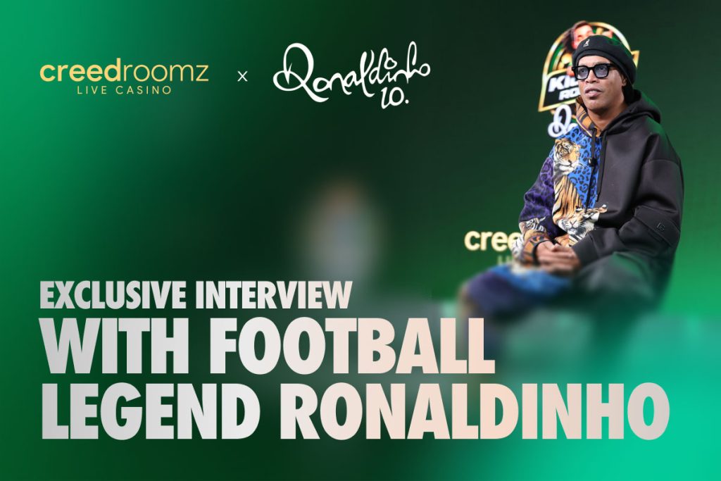 Football Legend Ronaldinho interviews as Creedroomz ambassador