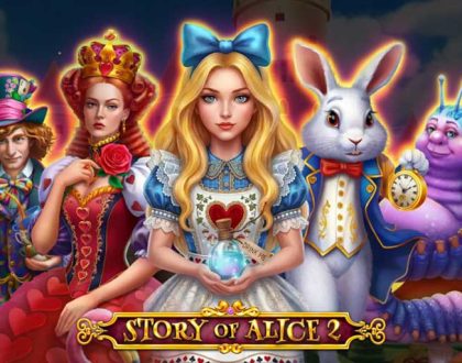 Spinomenal startet Story of Alice 2, einen Wonderland inspirierten Slot 11 Spinomenal launches Story of Alice 2, a Wonderland themed slot