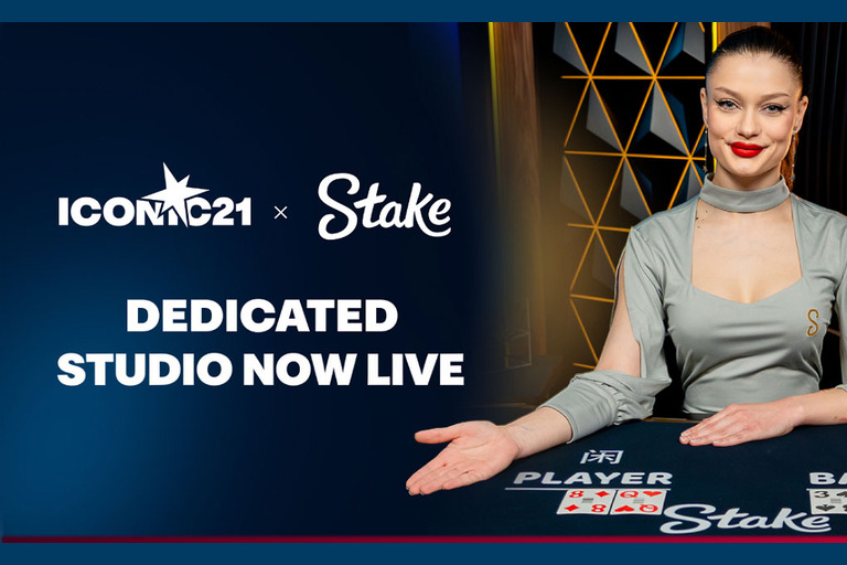 Stake and ICONIC21 unveil a new live casino studio