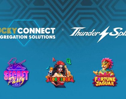 ThunderSpin slots join LuckyConnect as catalog exceeds 6,000 games