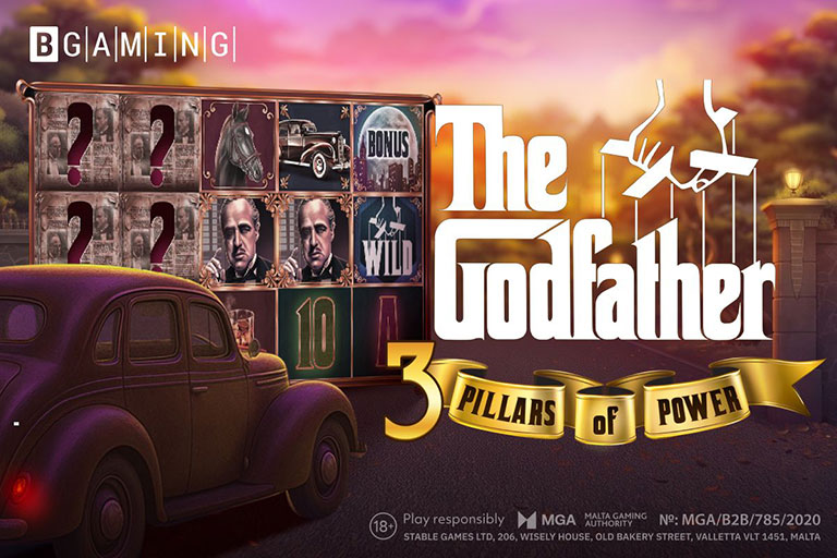 BGaming launches The Godfather: 3 Pillars of Power slot game