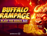 Buffalo Rampage - Blast The Bonus 3×3 slot game by Spinomenal
