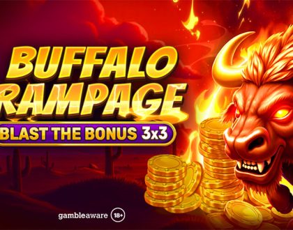 Buffalo Rampage - Blast The Bonus 3×3 slot game by Spinomenal