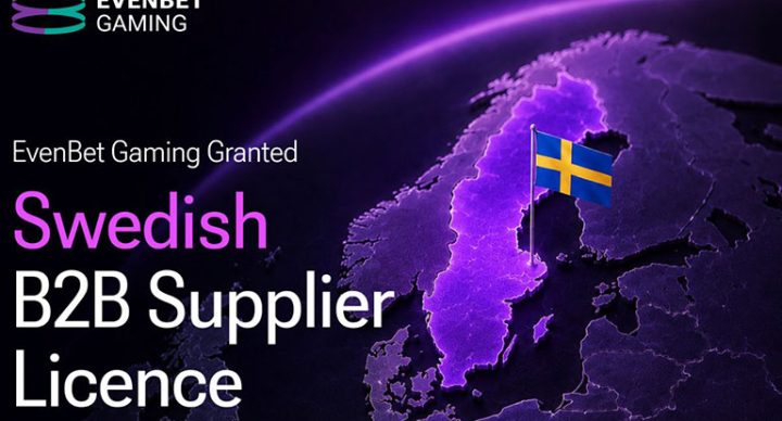 EvenBet Gaming secures Swedish B2B supplier licence for market growth