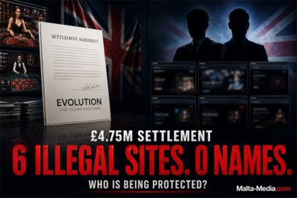 Evolution fined £4.75m as illegal operators remain anonymous
