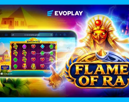 Evoplay releases Flame of Ra slot with Ancient Egypt gameplay