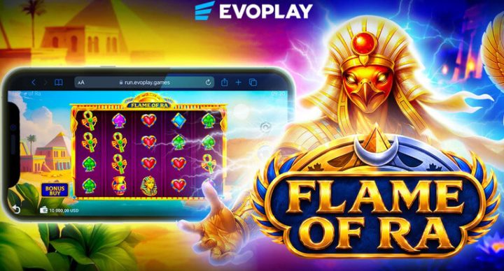 Evoplay releases Flame of Ra slot with Ancient Egypt gameplay