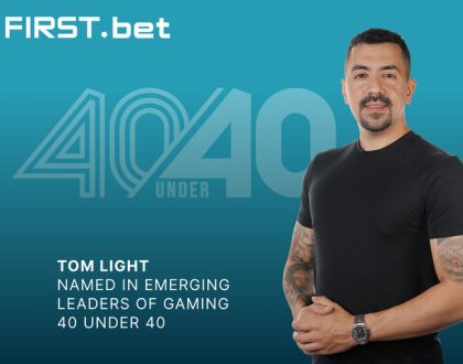 FIRST.bet celebrates Tom Light in Gaming 40 Under 40 Class of 2026