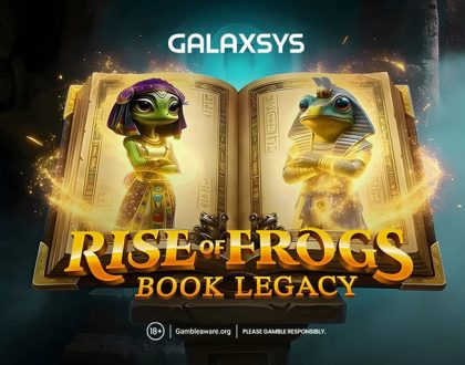 Galaxsys startet Rise of Frogs: Book Legacy mit spannenden Slot Features 4 Galaxsys launches Rise of Frogs: Book Legacy slot with exciting features