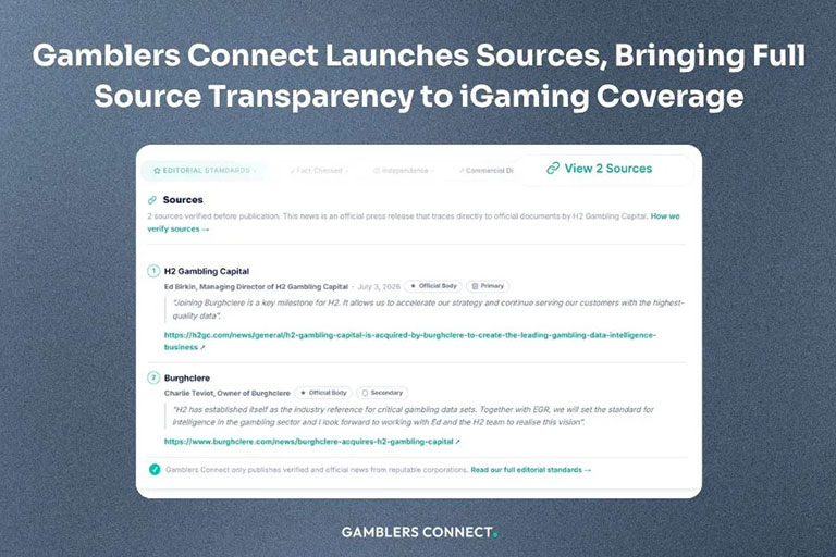 Gamblers Connect startet Verified Sources Panel für mehr Transparenz 2 Gamblers Connect strengthens transparency with Verified Sources panel