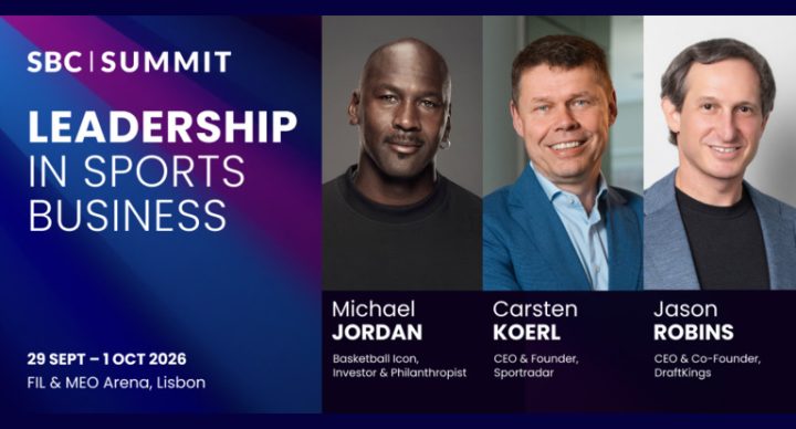 Michael Jordan, Carsten Koerl, and Jason Robins to Open SBC Summit 2026