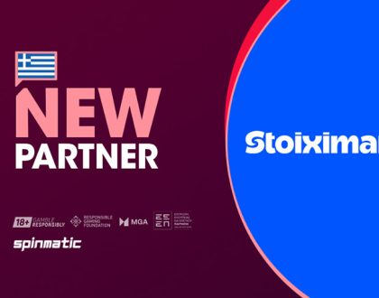 Spinmatic slot portfolio expands through Stoiximan partnership in Greece