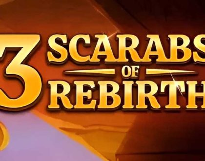 Spinomenal unveils 3 Scarabs Of Rebirth slot with progressive bonuses
