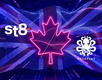 St8 expands Octoplay partnership for casino games in Ontario and UK