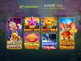 Amusnet expands August portfolio with new slots and crash game releases