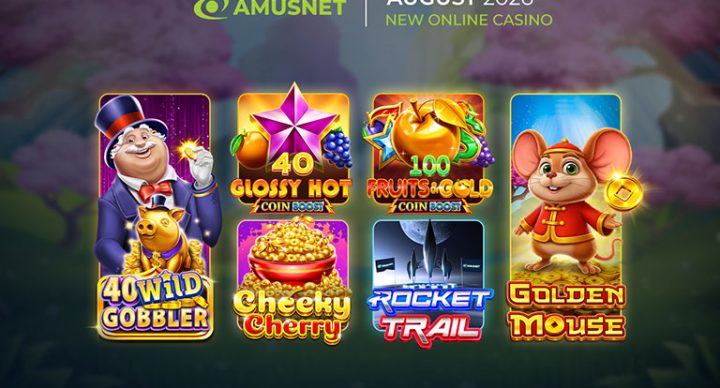 Amusnet expands August portfolio with new slots and crash game releases