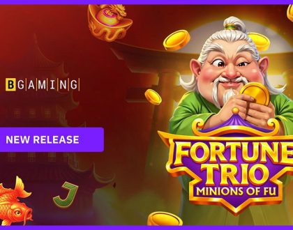 BGaming launches Fortune Trio: Minions of Fu in a Classic slot release