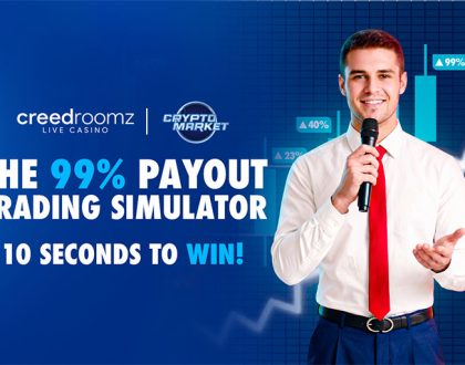 CreedRoomz Launches "Crypto Market": A 99% Payout Trading Simulator
