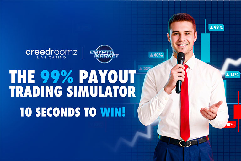 CreedRoomz Launches "Crypto Market": A 99% Payout Trading Simulator