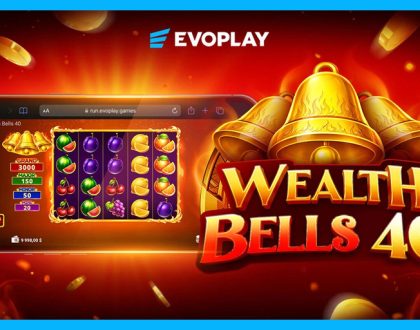 Evoplay introduces Wealth Bells 40 with classic slots and jackpot features