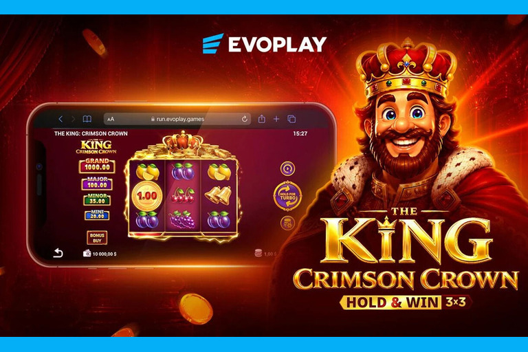 Evoplay launches The King: Crimson Crown with expanded bonus mechanics 2 Evoplay launches The King: Crimson Crown with expanded bonus mechanics