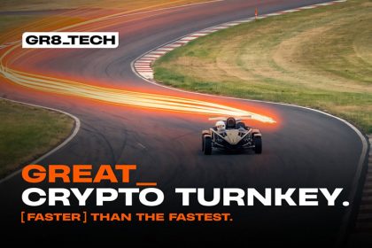 GR8_TECH tests GREAT_CRYPTO TURNKEY crypto speed at Donington Park