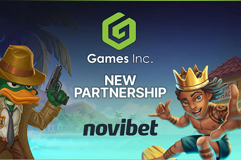 Games Inc goes live with Novibet to expand its international casino reach