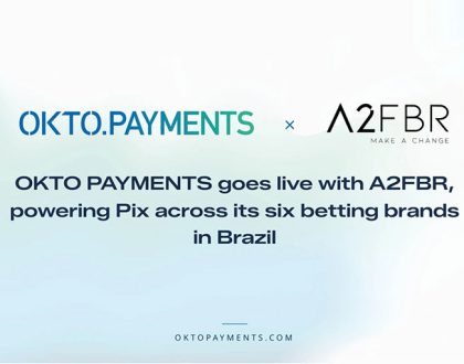 OKTO PAYMENTS goes live with A2FBR across six betting brands in Brazil