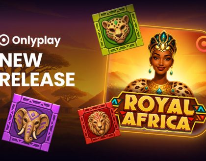Onlyplay launches Royal Africa slot with a spectacular Wheel of Fortune