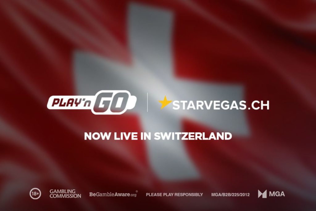 Play’n GO brings premium casino content to StarVegas.ch in Switzerland