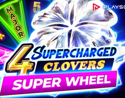 Playson launches 4 Supercharged Clovers: Super Wheel with 10,000x prize
