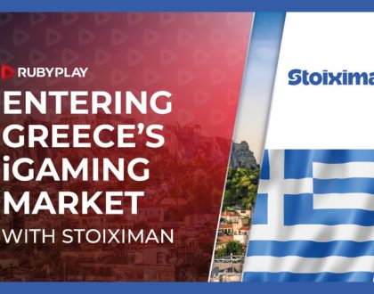 RubyPlay enters Greece through partnership with Stoiximan