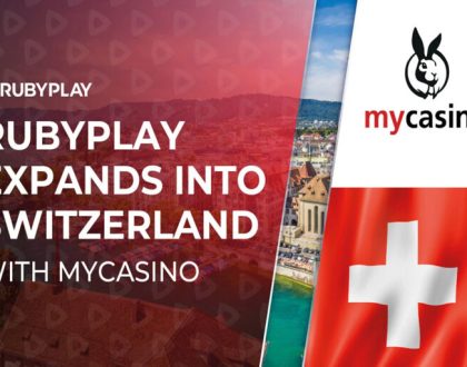 RubyPlay strengthens Swiss market presence through mycasino partnership 3 RubyPlay strengthens Swiss market presence through mycasino partnership