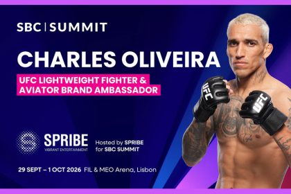 UFC Champion Charles Oliveira auf der Super Stage beim SBC Summit 2026 3 UFC Champion Charles Oliveira auf der Super Stage beim SBC Summit 2026