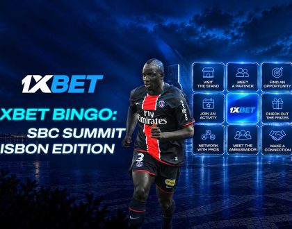 1xBet bringt ein Sechs-Felder Bingo Erlebnis zum SBC Summit in Lissabon 3 1xBet brings a six-square Bingo experience to the SBC Summit in Lisbon
