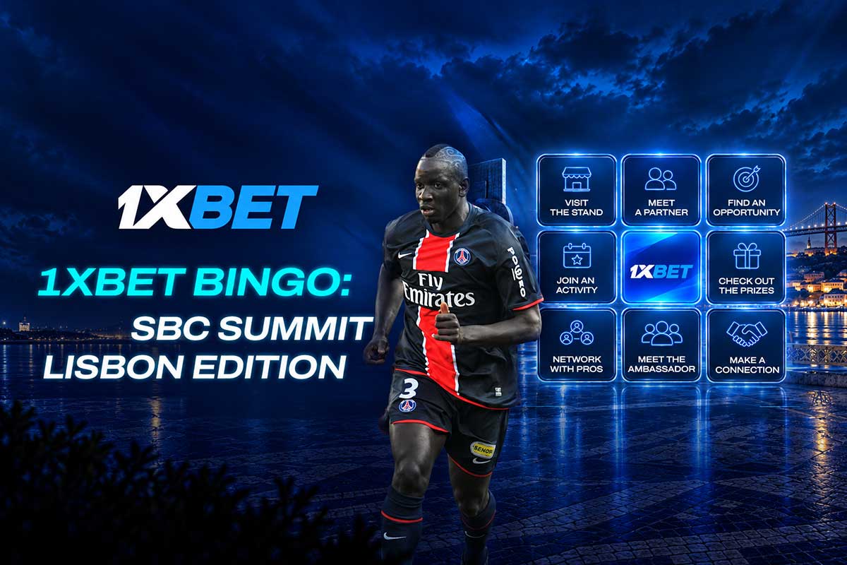 1xBet bringt ein Sechs-Felder Bingo Erlebnis zum SBC Summit in Lissabon 2 1xBet brings a six-square Bingo experience to the SBC Summit in Lisbon