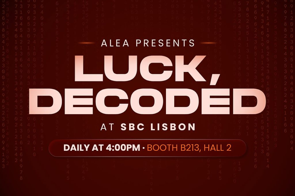 Alea Brings ‘Luck Decoded’ to SBC Summit Lisbon