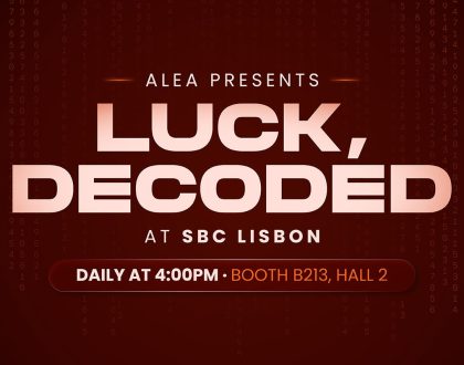 Alea Brings ‘Luck Decoded’ to SBC Summit Lisbon 3 Alea Brings ‘Luck Decoded’ to SBC Summit Lisbon