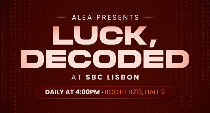 Alea Brings ‘Luck Decoded’ to SBC Summit Lisbon 7 Alea Brings ‘Luck Decoded’ to SBC Summit Lisbon