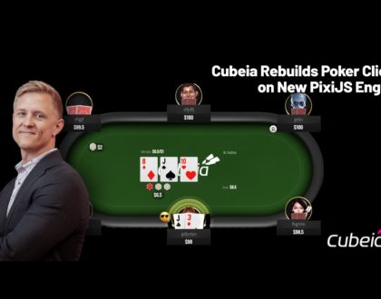 Cubeia upgrades Poker client with PixiJS engine for faster table loading