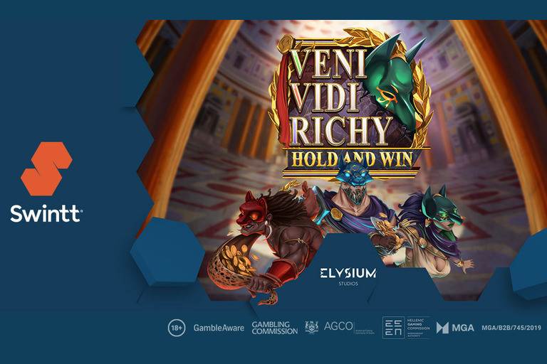 Elysium Studios launches Veni Vidi Richy, a Roman-themed slot