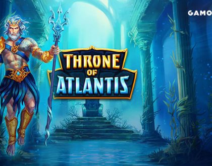 GAMOMAT launches Throne of Atlantis with cascading wins and multipliers