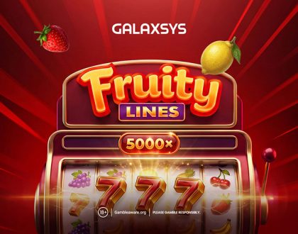 Galaxsys expands its slot portfolio with Fruity Lines classic slot game 7 Galaxsys expands portfolio with Fruity Lines slot