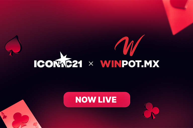 ICONIC21 live casino content launches at Winpot MX