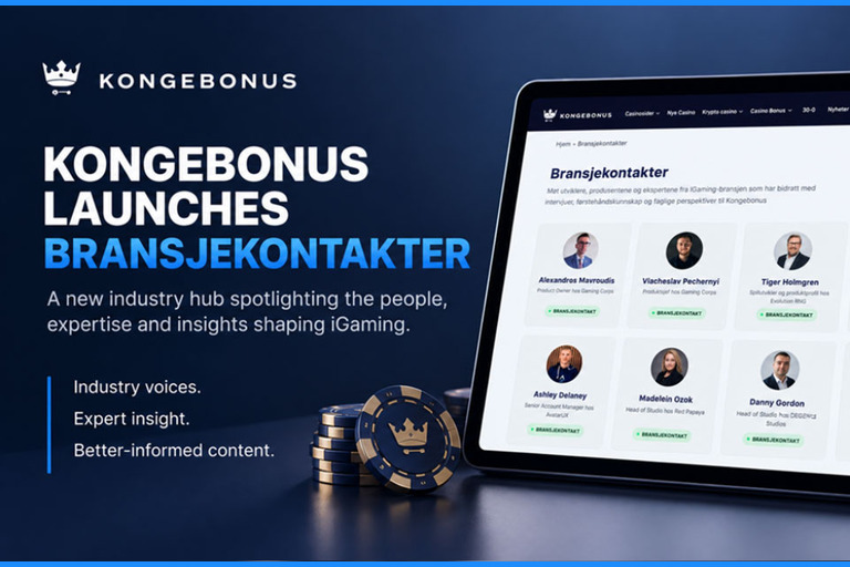Kongebonus launches Bransjekontakter hub for iGaming industry insights