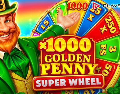 Playson releases Golden Penny x1000: Super Wheel with new bonus feature